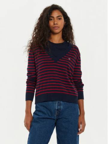 Tommy Jeans Светр Essential DW0DW18670 Кольоровий Regular Fit Tommy Jeans Светр Essential DW0DW18670 Кольоровий Regular Fit