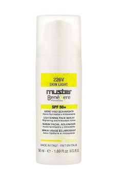 Осветляющая сыворотка для лица Muster Benexere Professional 226V Skin Light Lightening Face Serum, SPF 50+, 50 мл