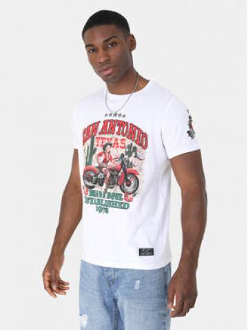 Brave Soul Футболка MTS-149PINUP Білий Straight Fit Brave Soul Футболка MTS-149PINUP Білий Straight Fit