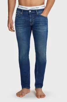 Мужские темно-синие джинсы SLIM Синий 36-32 Calvin Klein Jeans J30J325980