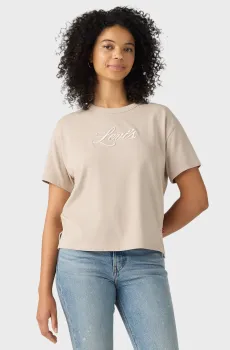 Женская бежевая футболка Бежевый XS Levi’s® 005OY;0045