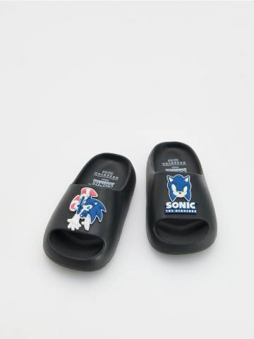 Reserved - Капці Sonic - чорний - 743DJ-99X Reserved - Капці Sonic - чорний - 743DJ-99X