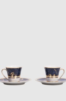 Набор чашек для кофе с блюдцами