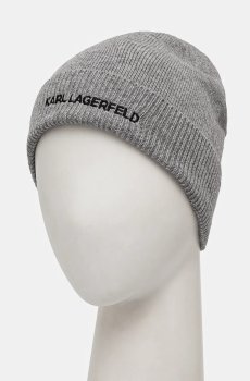 Шапка с примесью шерсти Karl Lagerfeld