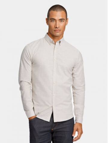Lindbergh Сорочка 30-203174 Бежевий Slim Fit Lindbergh Сорочка 30-203174 Бежевий Slim Fit