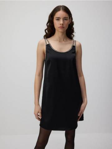 Reserved - LADIES` DRESS - чорний - 031DX-99X Reserved - LADIES` DRESS - чорний - 031DX-99X