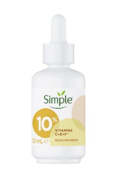 Сыворотка для лица Simple Booster Serum 10% Vitamins C+E+F, 30 мл