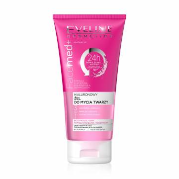 Гиалуроновый гель для умывания Eveline Cosmetics Facemed+ 3 в 1, 150 мл Гиалуроновый гель для умывания Eveline Cosmetics Facemed+ 3 в 1, 150 мл