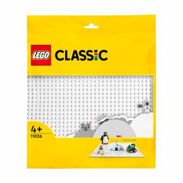 Конструктор LEGO Classic Белая базовая пластина, 1 деталь, от 4 лет (11026) Конструктор LEGO Classic Белая базовая пластина, 1 деталь, от 4 лет (11026)