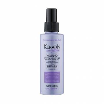 Антижелтая маска-спрей Phytorelax Laboratories Keratin No-Yellow Instant Efect Hair Treatment для светлых волос, 150 мл Антижелтая маска-спрей Phytorelax Laboratories Keratin No-Yellow Instant Efect Hair Treatment для светлых волос, 150 мл