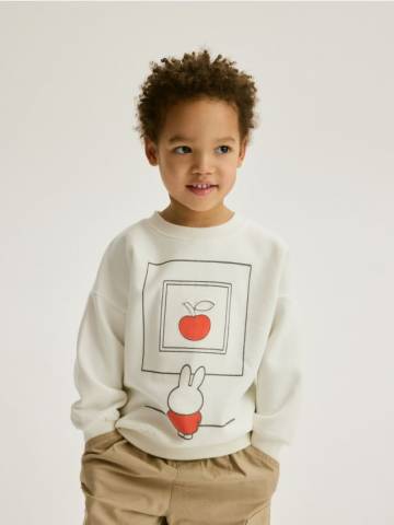 Reserved - BOYS` JOGGING TOP - кремовий - 316CJ-01X Reserved - BOYS` JOGGING TOP - кремовий - 316CJ-01X