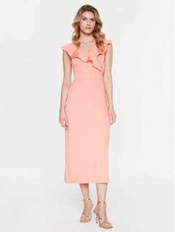 Silvian Heach Повсякденна сукня GPP23299VE Оранжевий Regular Fit Silvian Heach Повсякденна сукня GPP23299VE Оранжевий Regular Fit