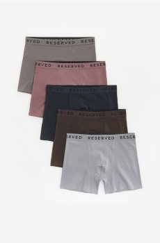 Reserved - Боксери Long, 5 штук - рожевувато-ліловий - 231JE-34X
