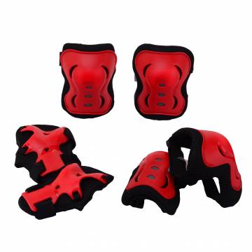 Комплект захисту Johntoy Sports active S червоно-чорний (20269_2) Комплект захисту Johntoy Sports active S червоно-чорний (20269_2)