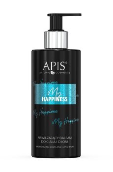 Уценка! Увлажняющий бальзам для тела и рук Apis Natural Cosmetics My Happiness Moisturizing Body And Hand Balm, 300 мл