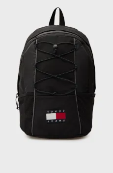 Мужской черный рюкзак ARCHIVE Черный ONESIZE Tommy Jeans AM0AM13889