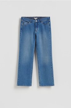 Reserved - Джинси широкого крою - синій - 831HD-55J