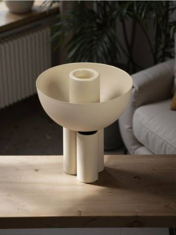 Свічник - кремовий