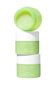 Ночная маска для губ Carenel Lime Lip Night Mask Лайм, 3*5 г