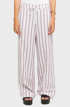 Женские белые брюки в полоску Белый 38 Tally Weijl SPALIKARI