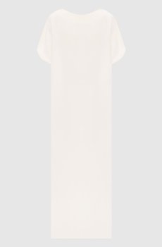 Бежевое платье макси SAKARI