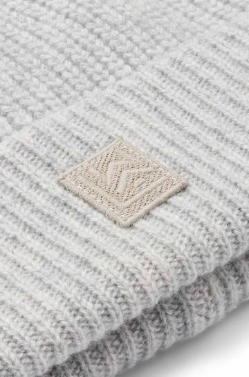 Детская хлопковая шапочка Liewood цвет жёлтый шерсть