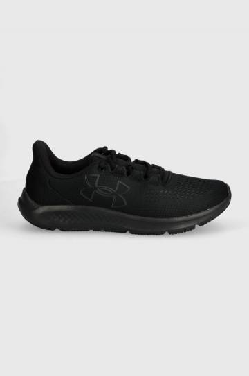 Обувь для бега Under Armour Charged Pursuit 3 Big Logo цвет чёрный Обувь для бега Under Armour Charged Pursuit 3 Big Logo цвет чёрный