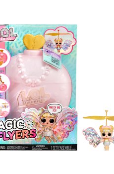 Детский игровой набор с интерактивной куклой L.O.L. Surprise! серии Magic Flyers Скай Старлинг, 3 элемента, от 6 лет (593539)