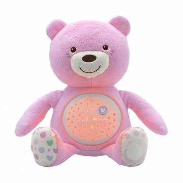 Музыкальная игрушка-проектор Chicco Мишка, розовая, с рождения (08015.10) Музыкальная игрушка-проектор Chicco Мишка, розовая, с рождения (08015.10)