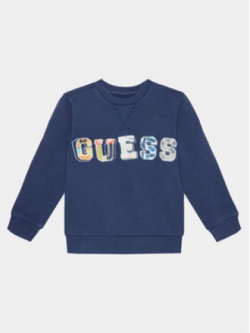 Guess Світшот N4GQ04 KA6R3 Cиній Regular Fit Guess Світшот N4GQ04 KA6R3 Cиній Regular Fit
