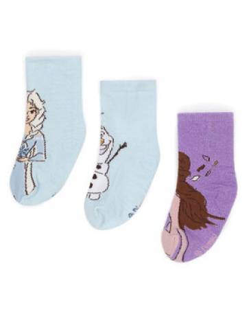 Frozen Шкарпетки ACCCS-AW24-234DFR (3-pack) Фіолетовий Frozen Шкарпетки ACCCS-AW24-234DFR (3-pack) Фіолетовий