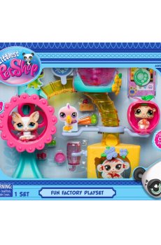 Игровой набор Littlest Pet Shop Фабрика развлечений, 29*8*24 см, от 4 лет (00519)