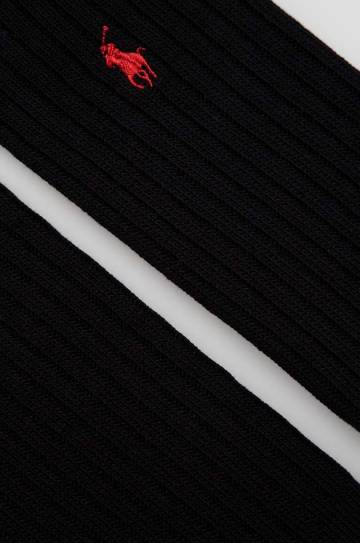 Носки Polo Ralph Lauren мужские цвет чёрный 449876014 Носки Polo Ralph Lauren мужские цвет чёрный 449876014