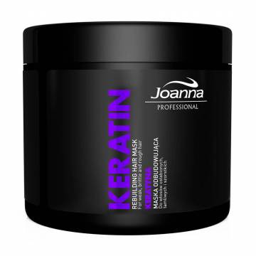 Восстанавливающая маска Joanna Professional для поврежденных и ломких волос, с кератином, 500 мл Восстанавливающая маска Joanna Professional для поврежденных и ломких волос, с кератином, 500 мл