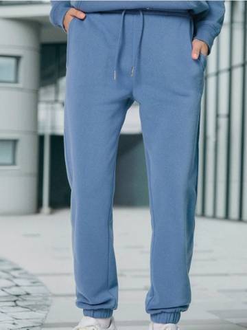 Трикотажні джогери - steel blue Трикотажні джогери - steel blue