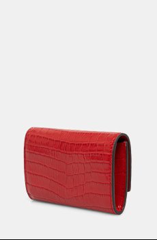 Чехол на карты Tory Burch Kira Croc Flap Card