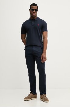 Хлопковое поло U.S. Polo Assn. DHM PIQUE