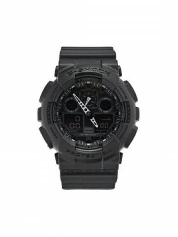 G-Shock Годинник GA-100-1A1ER Чорний G-Shock Годинник GA-100-1A1ER Чорний