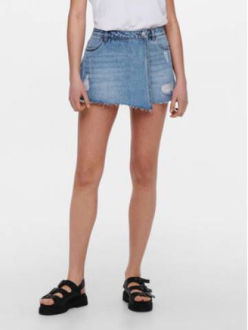 ONLY Джинсова спідниця Texas 15227220 Голубий Regular Fit ONLY Джинсова спідниця Texas 15227220 Голубий Regular Fit