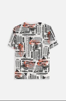 Детская хлопковая футболка Coccodrillo