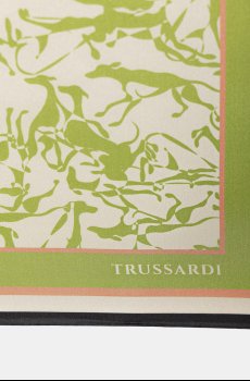 Шелковый платок на шею Trussardi