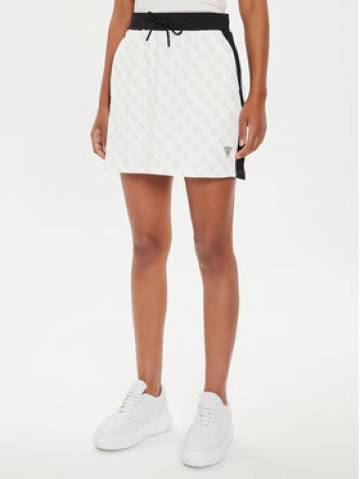 Guess Cпідниця-міні V4YD02 KB212 Бежевий Regular Fit Guess Cпідниця-міні V4YD02 KB212 Бежевий Regular Fit
