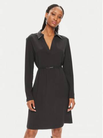 Calvin Klein Сукня-сорочка K20K207152 Чорний Regular Fit Calvin Klein Сукня-сорочка K20K207152 Чорний Regular Fit