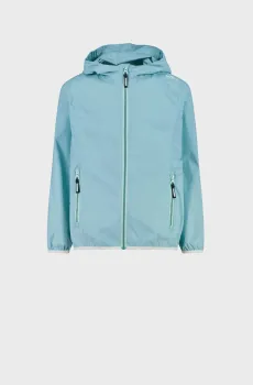 Детская голубая ветровка WATER REPELLENT JACKET RAIN FI Голубой 152 CMP 32X5795-E555