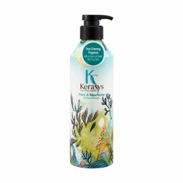 Парфюмированный шампунь KeraSys Pure & Charming Perfumed Shampoo для сухих и ломких волос, 600 мл Парфюмированный шампунь KeraSys Pure & Charming Perfumed Shampoo для сухих и ломких волос, 600 мл
