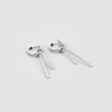 Серебряные серьги Minimal 25049р Серебряные серьги Minimal 25049р