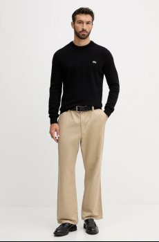 Хлопковый свитер Lacoste