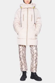 Женская белая куртка Белый XS Bimba Y Lola 222BR0451.T1070