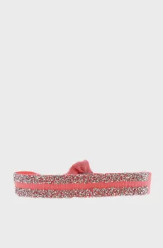 Женский розовый двойной браслет fabric 9 Розовый ONESIZE Les Interchangeables A48989