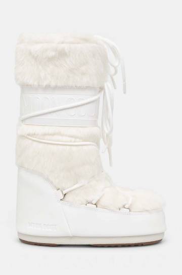 Зимние сапоги Moon Boot MB ICON FAUX FUR цвет белый 80D1408900 A002 Зимние сапоги Moon Boot MB ICON FAUX FUR цвет белый 80D1408900 A002